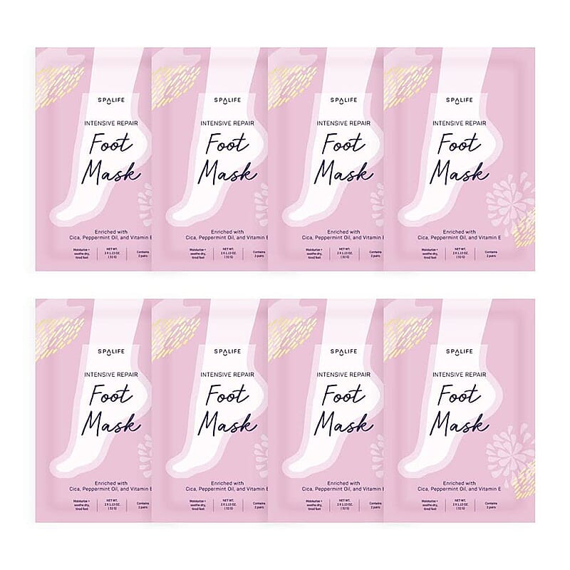 SpaLife Intensive Repair Foot Mask- 8x1pair