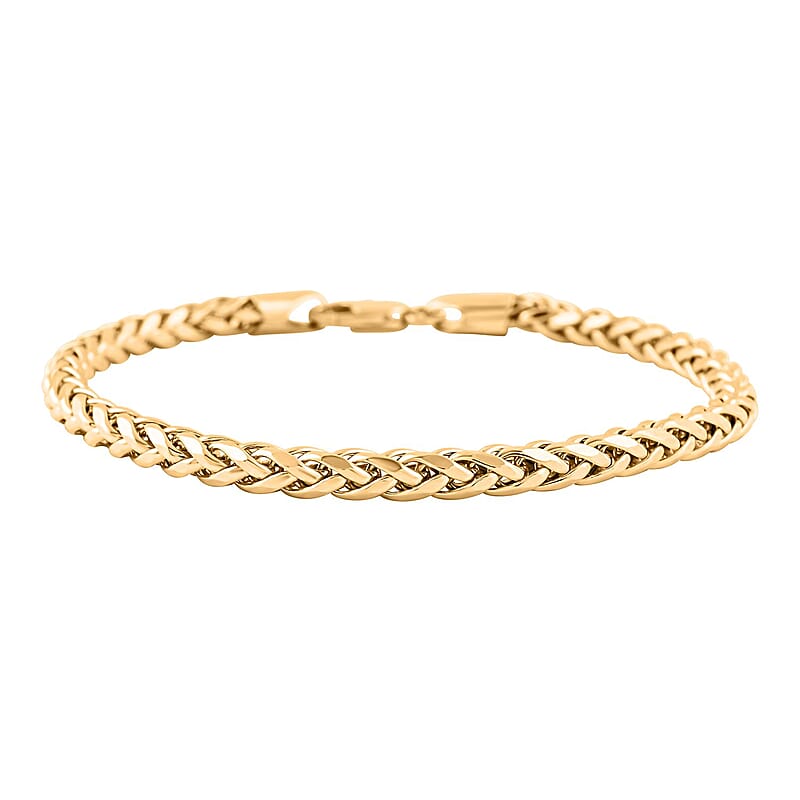 10K Yellow Gold 3mm Palma Chain Bracelet (6.00 In) 2.80 Grams