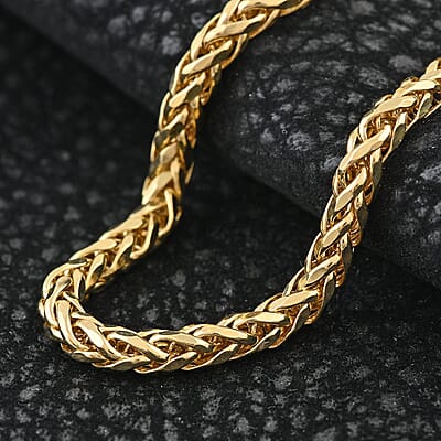 10K Yellow Gold 3mm Palma Chain Bracelet (6.00 In) 2.80 Grams