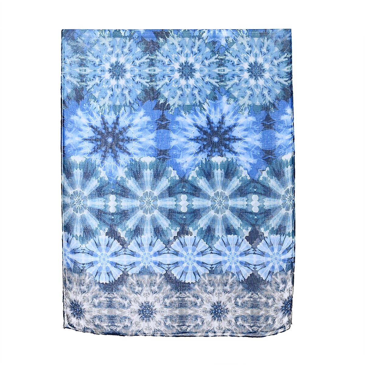 Set of 5 Tie Dye Polyester Scarves image number 3