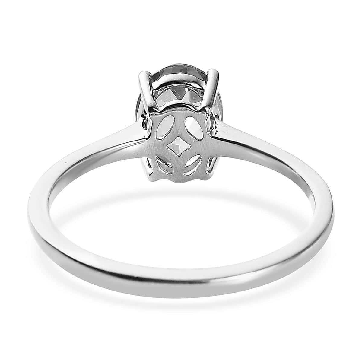 Rhapsody 950 Platinum AAAA Turkizite Ring (Size 7.5) 1.50 ctw image number 4