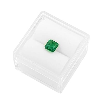 Collectors Choice AAA Kagem Zambian Emerald (Oct 5 mm) 0.60 ctw