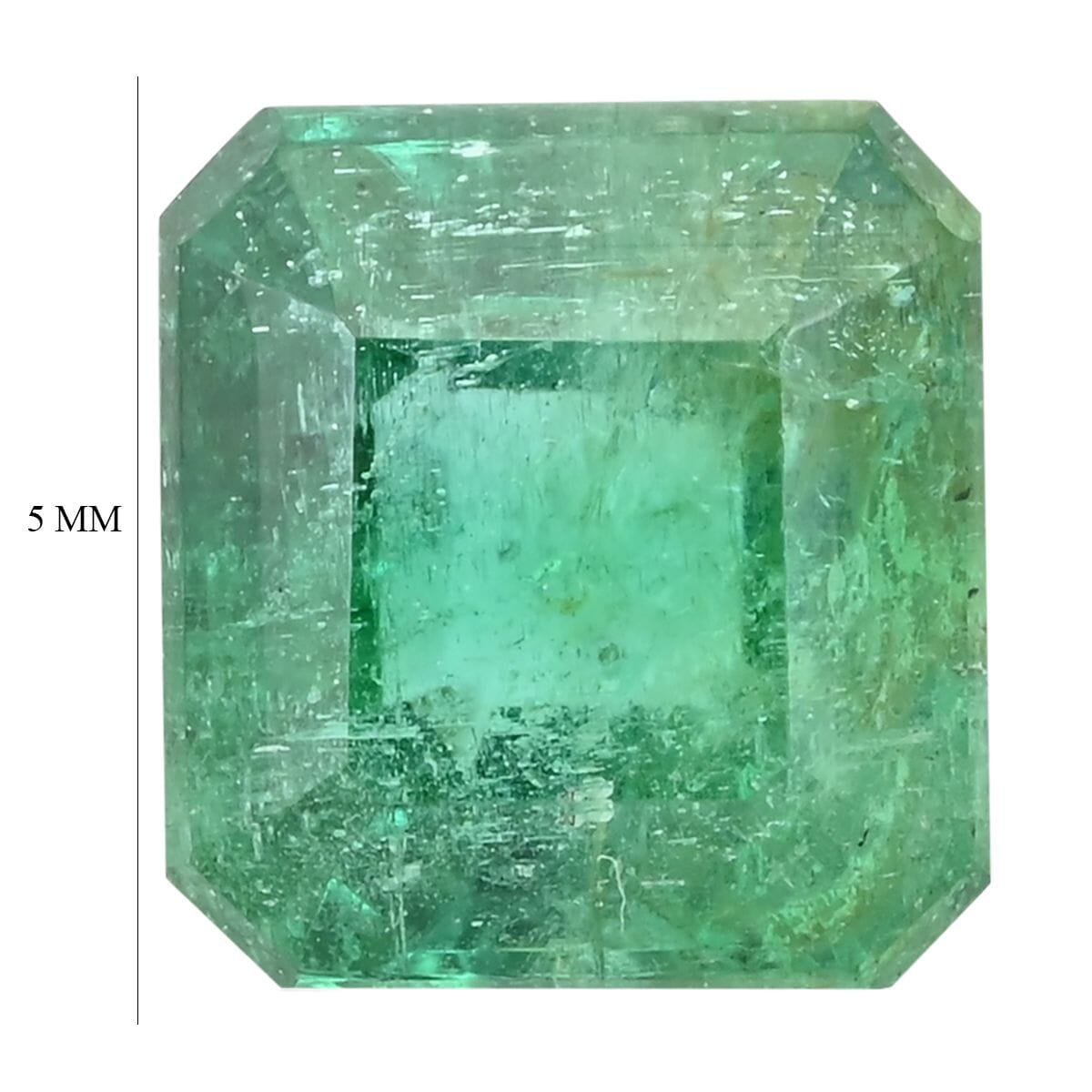 Collectors Choice AAA Kagem Zambian Emerald (Oct 5 mm) 0.60 ctw image number 4