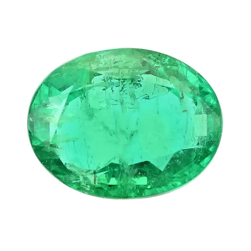AAA Kagem Zambian Emerald (Ovl 8x6 mm) 1.20 ctw