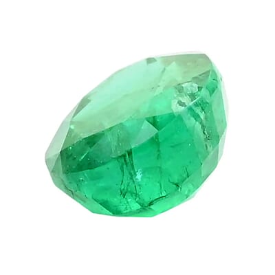 AAA Kagem Zambian Emerald (Ovl 8x6 mm) 1.20 ctw