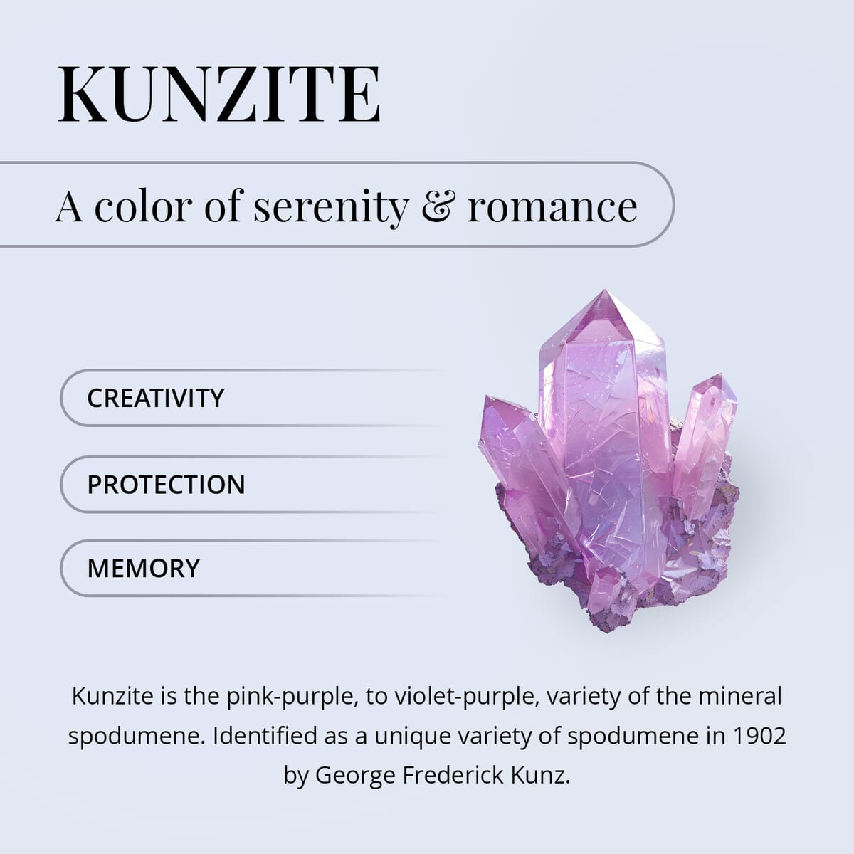 Certified & Appraised Luxoro AAA Martha Rocha Kunzite and G-H I2 Diamond 10.50 ctw Ring in 10K Rose Gold (Size 7.5) 4.15 Grams image number 6