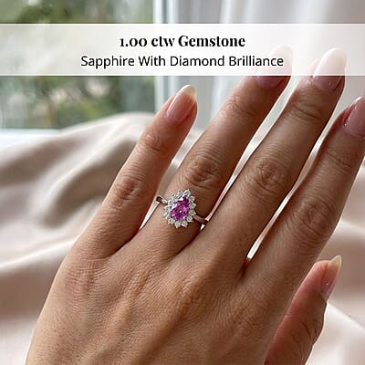 Certified & Appraised Rhapsody 950 Platinum AAAA Madagascar Purple Sapphire and E-F VS Diamond Ring (Size 10.0) 5.40 Grams 1.00 ctw