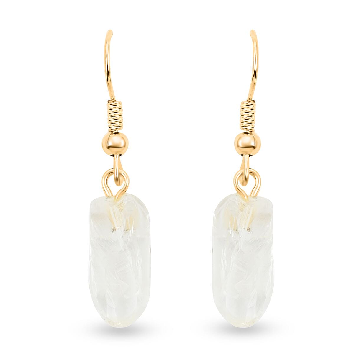 Colors of Brazil Crystal Earrings in Goldtone 10.00 ctw