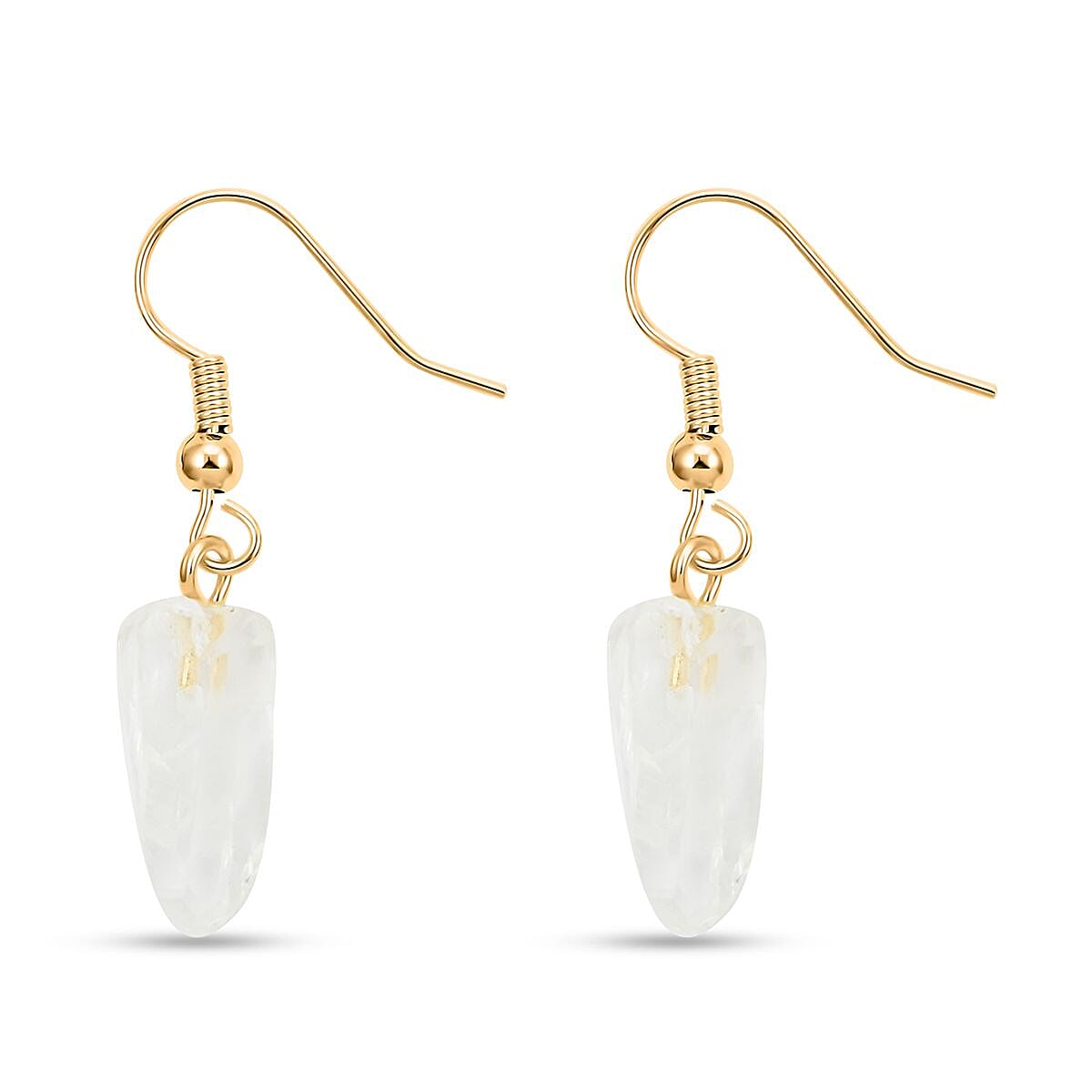 Colors of Brazil Crystal Earrings in Goldtone 10.00 ctw