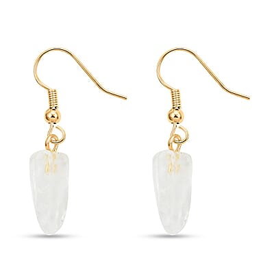 Colors of Brazil Crystal Earrings in Goldtone 10.00 ctw