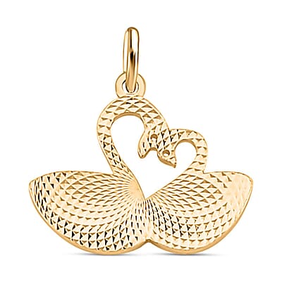 Pendant without Chain in 14K YG Over Sterling Silver 1.10 Grams 