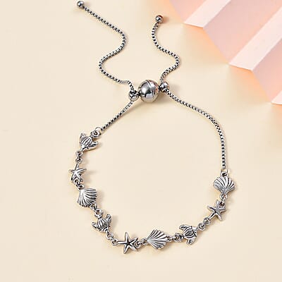 Karis Bracelet in Platinum Bond with Stainless Steel (7.25 In)