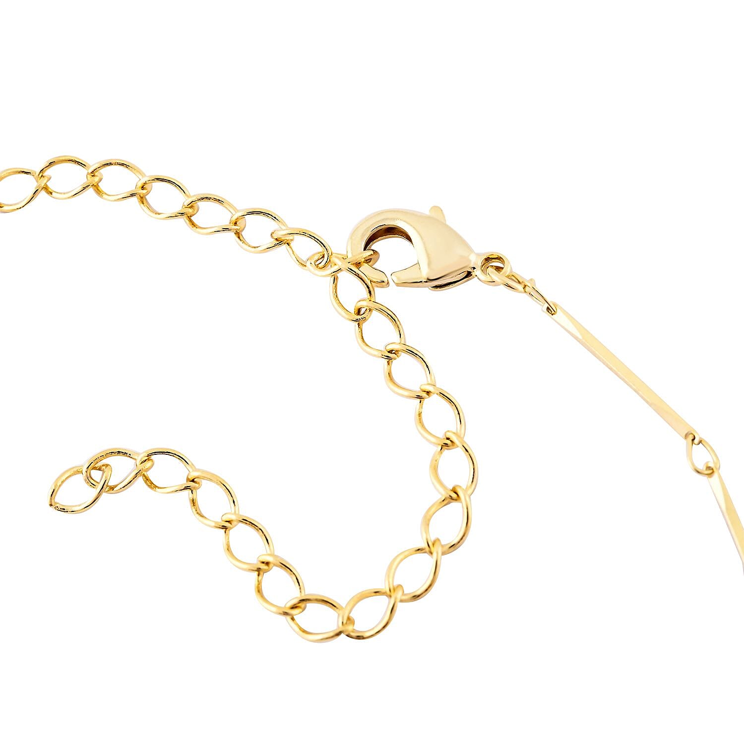 Colors of Brazil Crystal Necklace 22-24 Inches n Goldtone