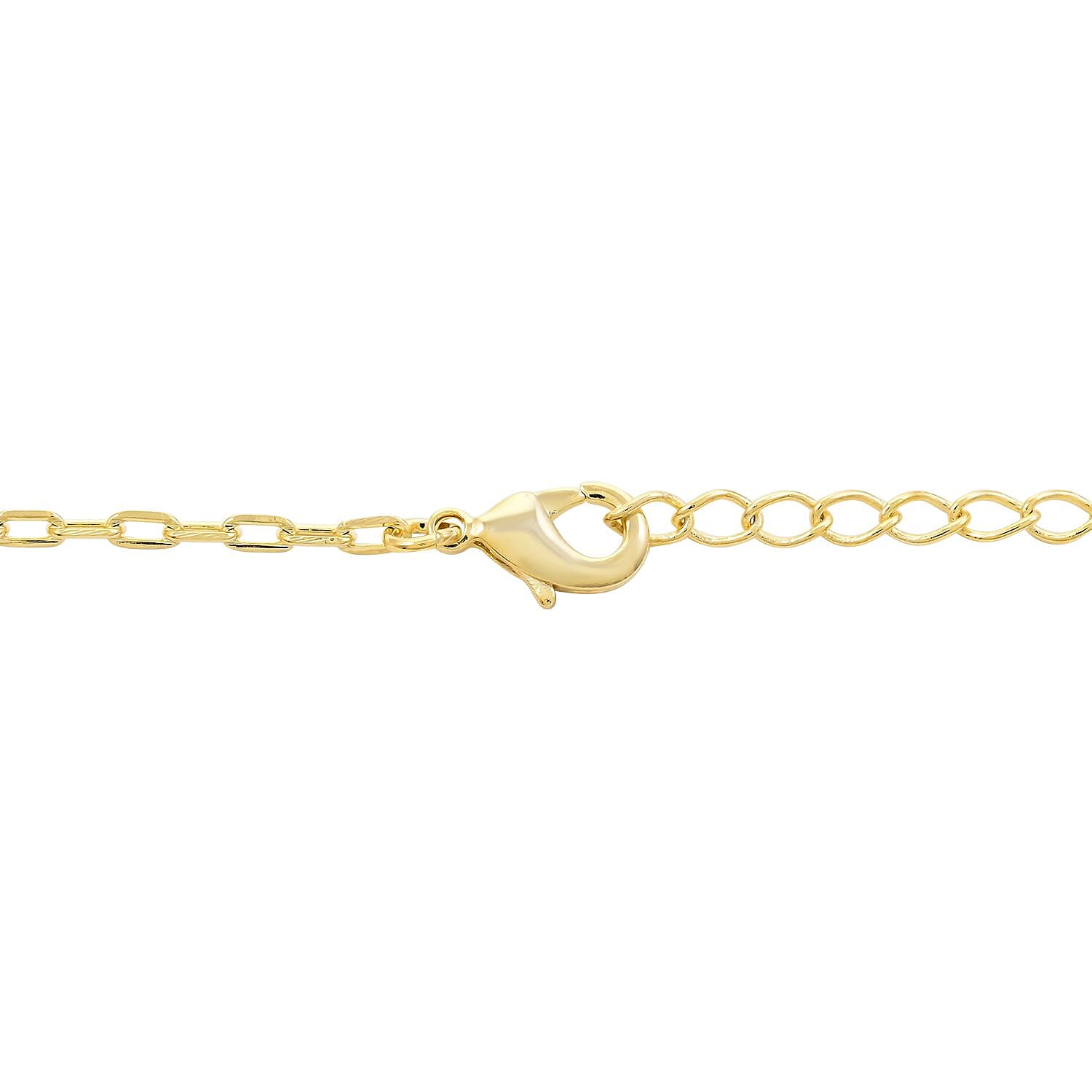 Colors of Brazil Crystal Necklace 24 Inches in Goldtone