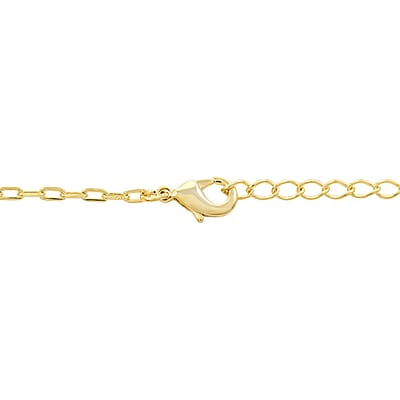 Colors of Brazil Crystal Necklace 24 Inches in Goldtone