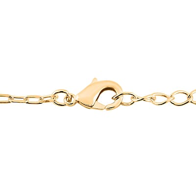 Colors of Brazil Citrine Necklace 24 Inches in Goldtone 15.00 ctw