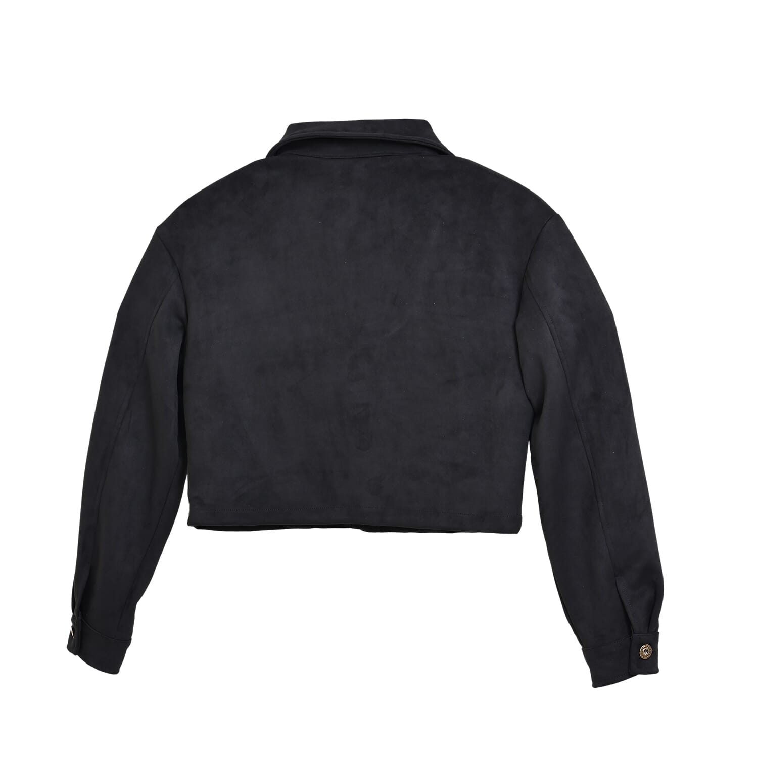 Short black suede jacket shop