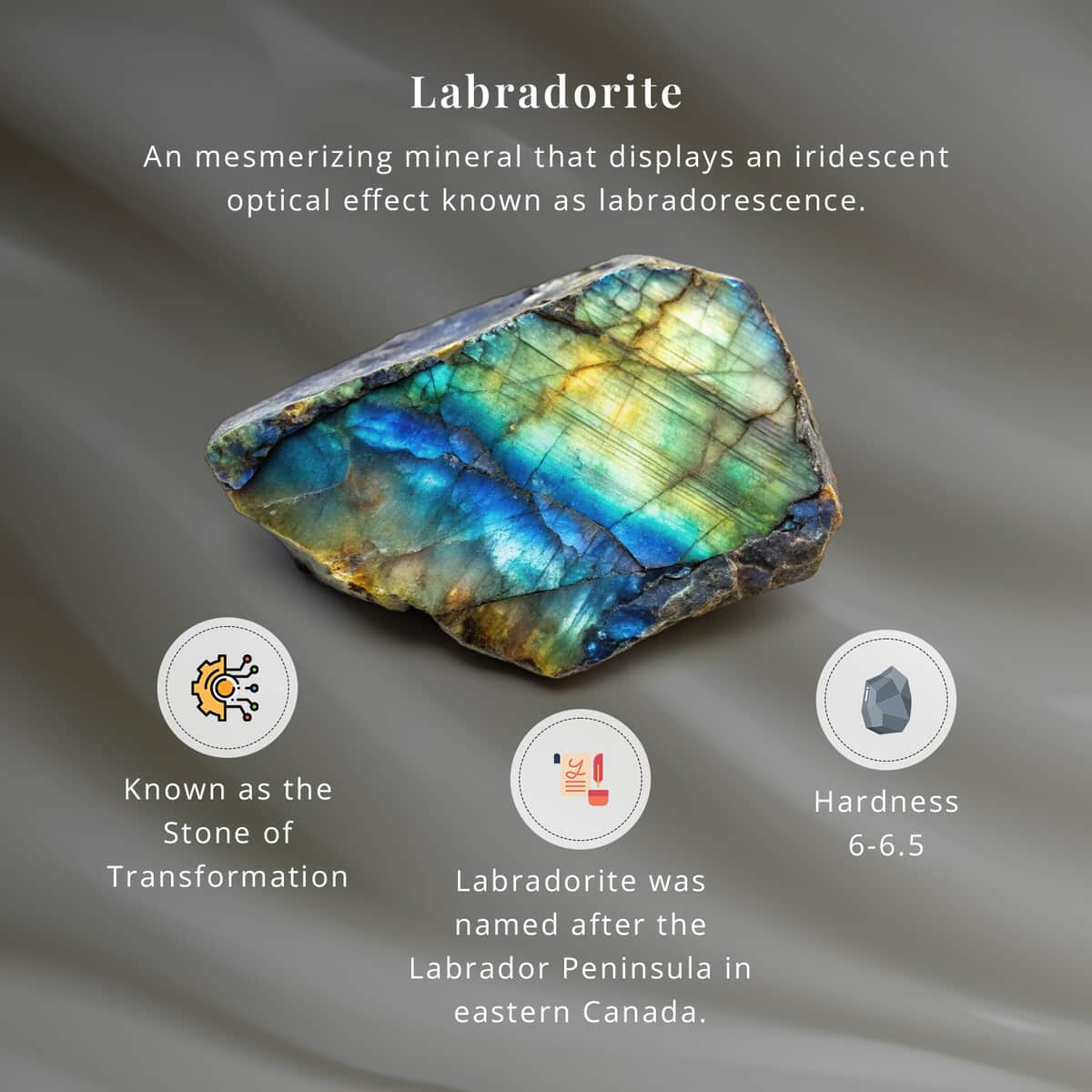 Labradorite Free Form Approx 907ctw image number 4