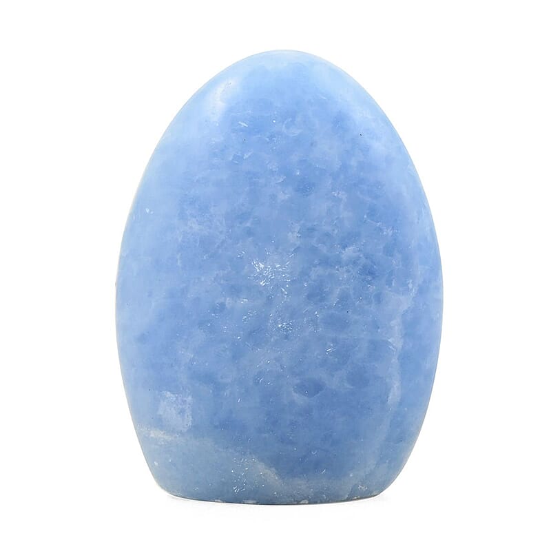 Blue Calcite Free Form Approx 907ctw