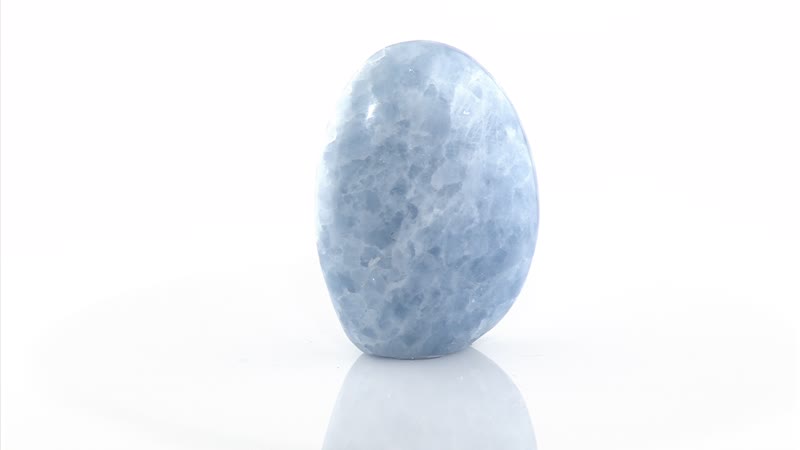 Blue Calcite Free Form Approx 907ctw
