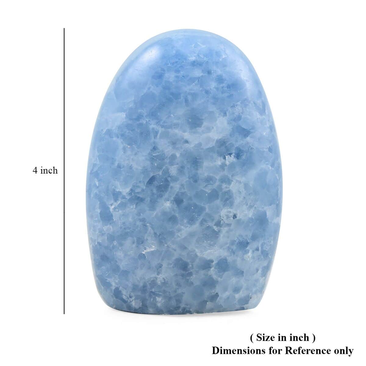 Blue Calcite Free Form Approx 2267ctw image number 6