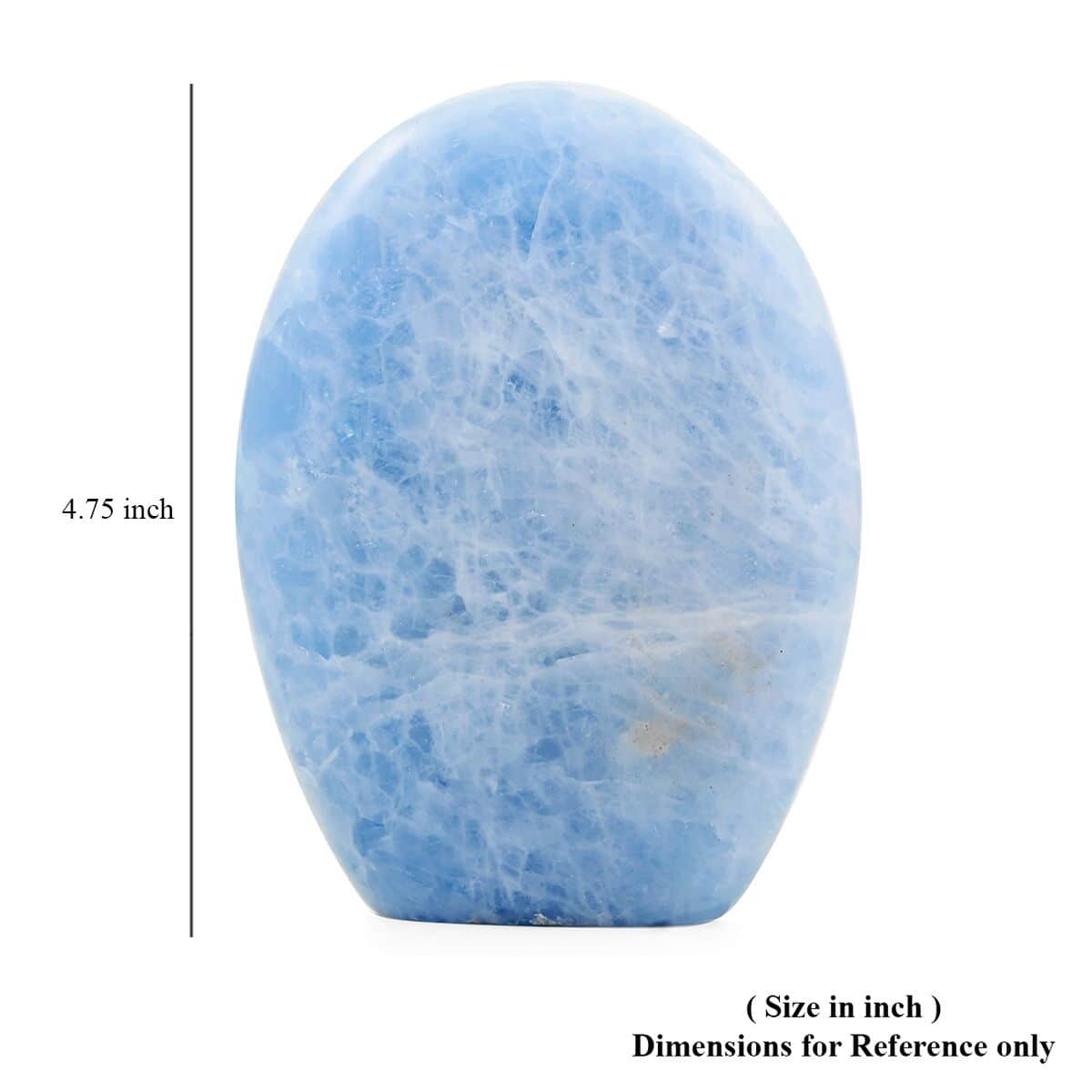 Blue Calcite Free Form Approx 3628ctw image number 6