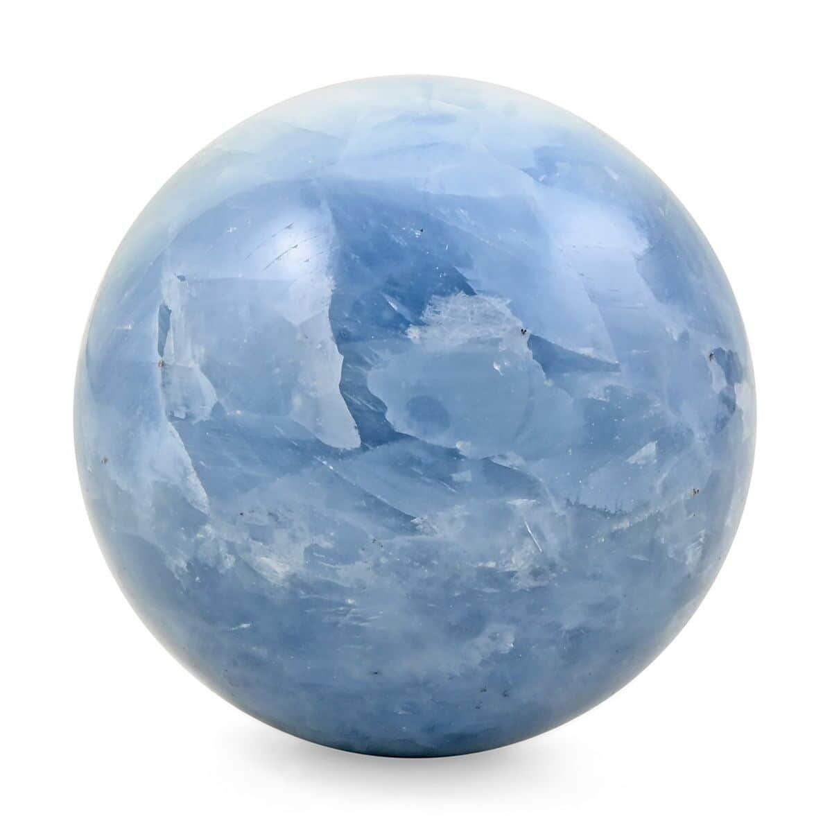 Blue Calcite Sphere Approx 453ctw image number 0