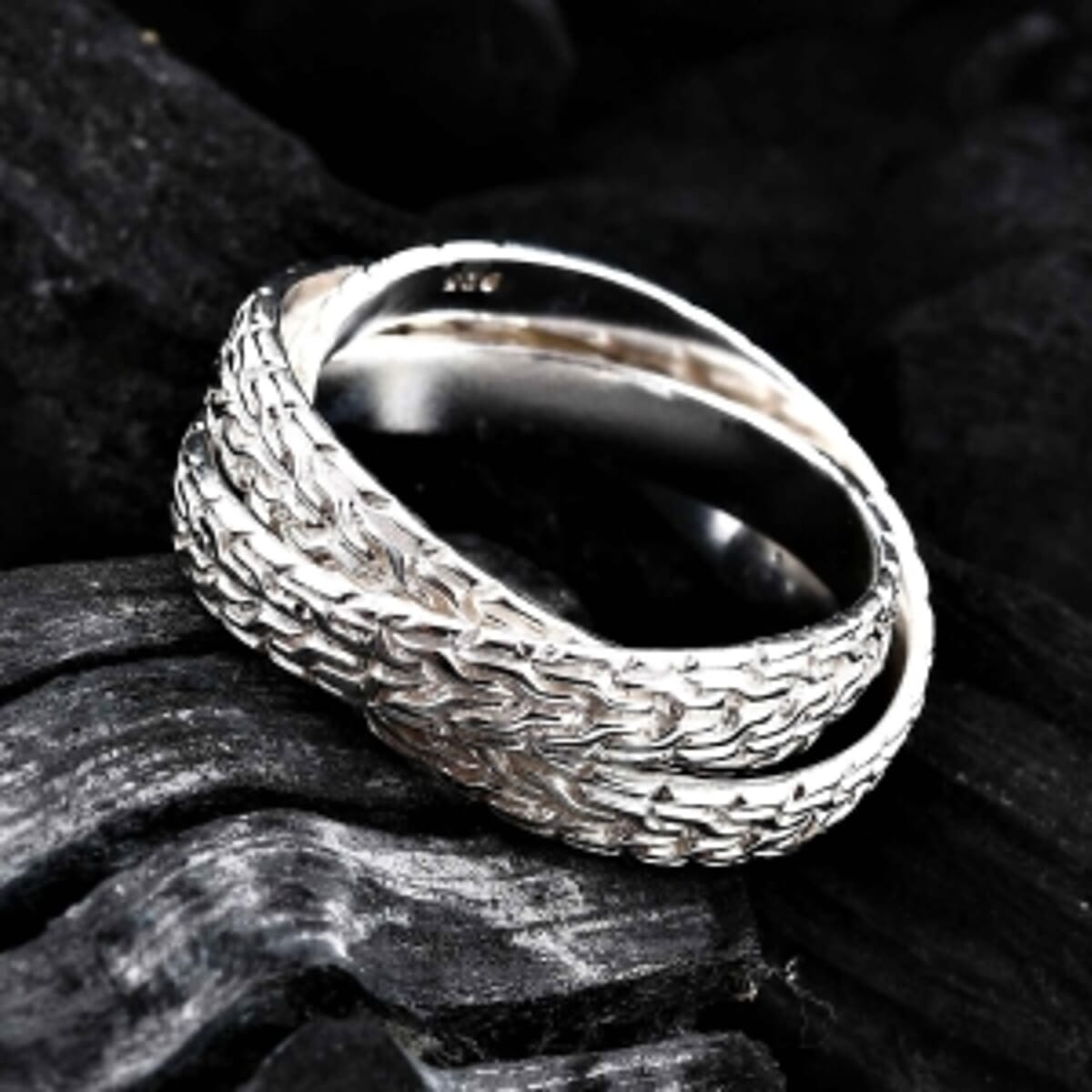 Tulang Naga Ring in Sterling Silver (Size 6.5) image number 1