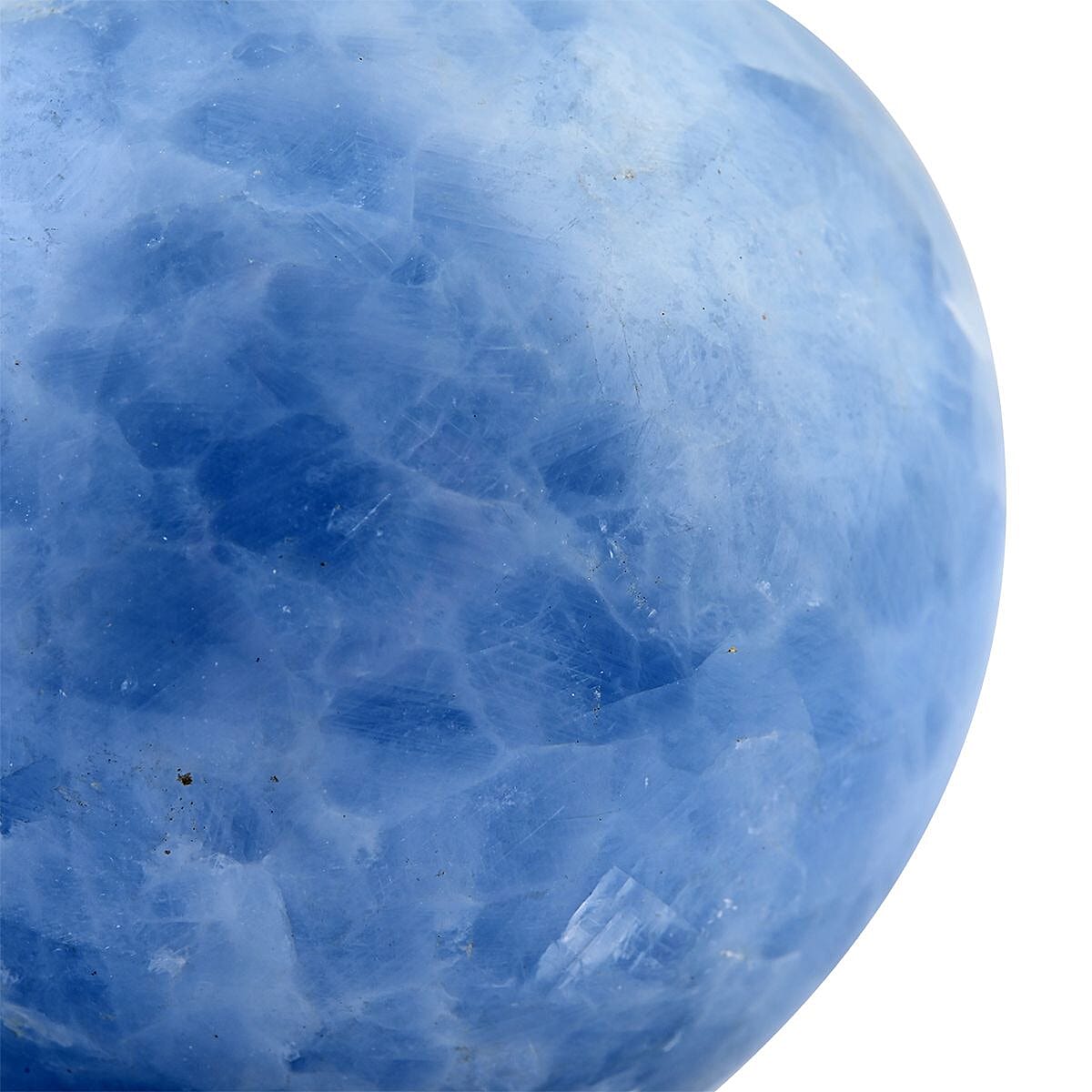 Blue Calcite Sphere Approx 2721ctw image number 2