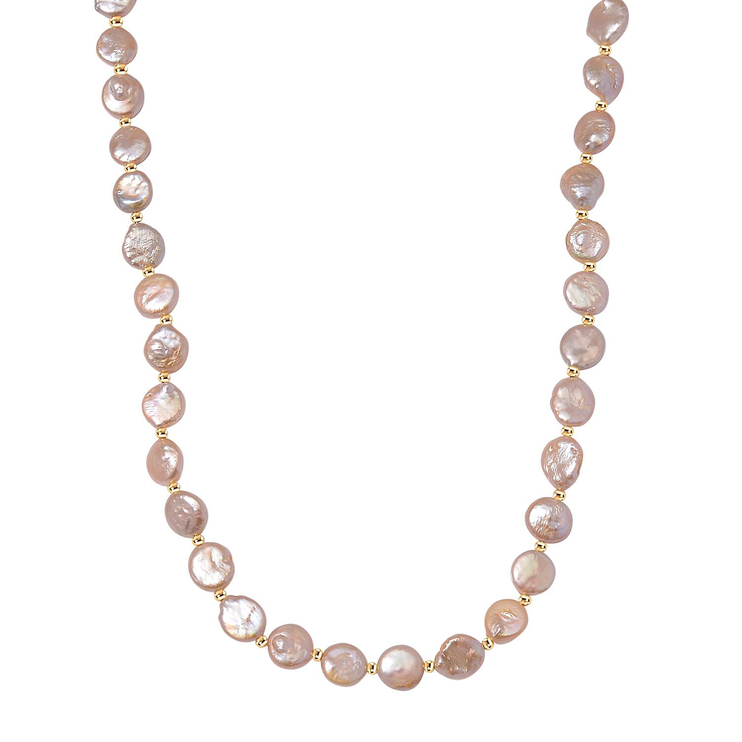 Coin Pearl 170.00 ctw Necklace 20 Inches