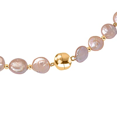 Coin Pearl 170.00 ctw Necklace 20 Inches