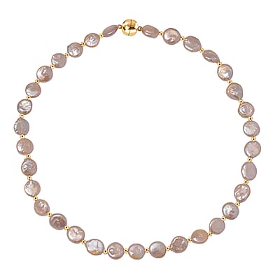 Coin Pearl 170.00 ctw Necklace 20 Inches