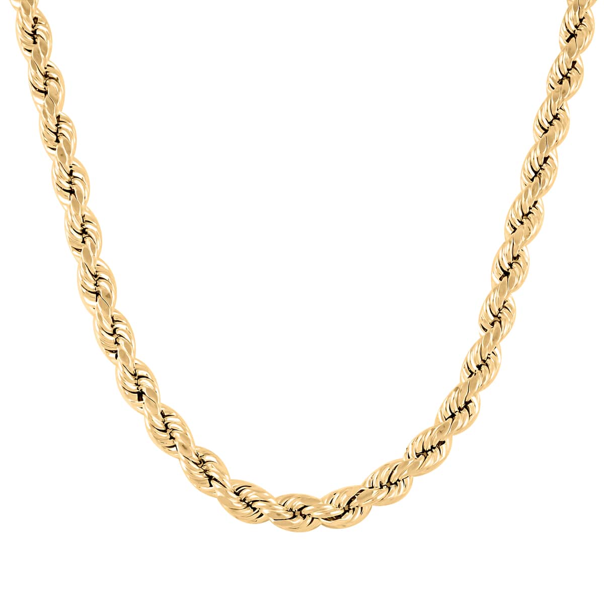 10K Yellow Gold 3mm Rope Necklace (24 Inches) (6.00 g) image number 0