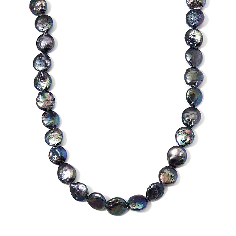 Peacock Freshwater Pearl Necklace 20 Inches