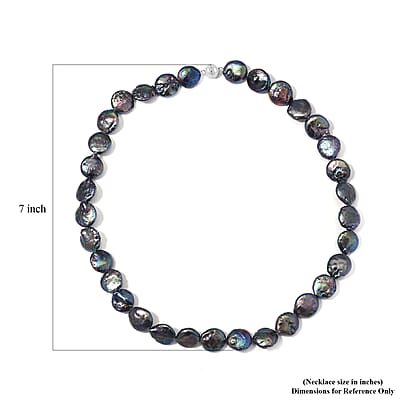Peacock Freshwater Pearl Necklace 20 Inches