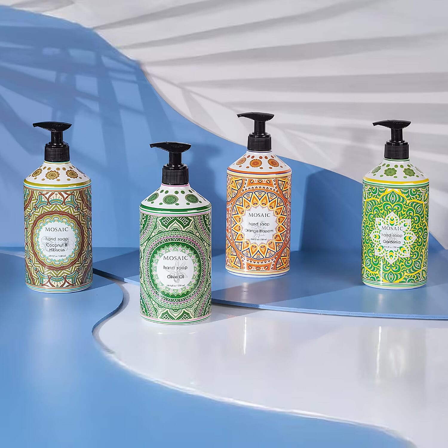 Buy Mosaic Liquid Hand Soap Series- Olive Oil, Coconut & Hibiscus