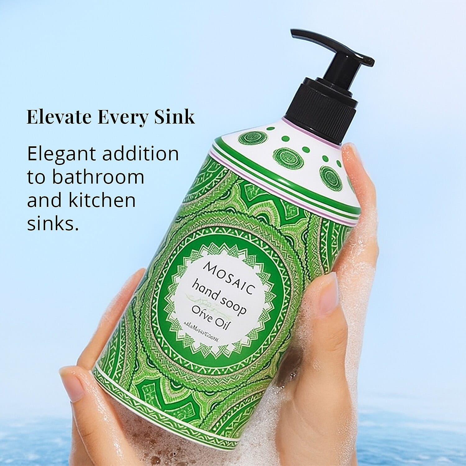 Buy Mosaic Liquid Hand Soap Series- Olive Oil, Coconut & Hibiscus