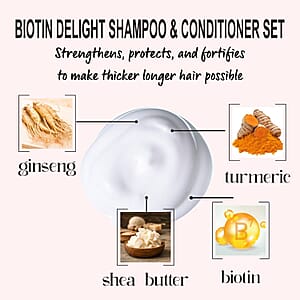 Mosaic Biotin Shampoo & Conditioner Set (20.28oz Each)