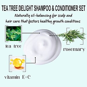 Mosaic Tea Tree Shampoo & Conditioner Set (20.28oz Each)