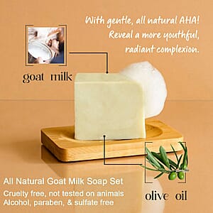 Mosaic Hand Made Pure Natural Goat Milk Soap (12x4.5oz)
