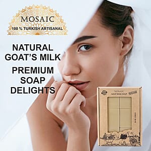 Mosaic Hand Made Pure Natural Goat Milk Soap (12x4.5oz)