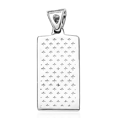 950 Platinum Bar Pendant without Chain 3.40 Grams