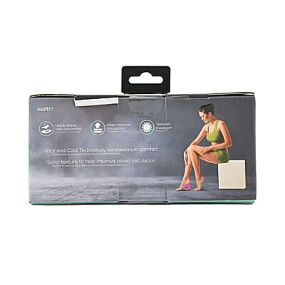 Swift Fit Hot & Cold Foot Massage Roller - Pink