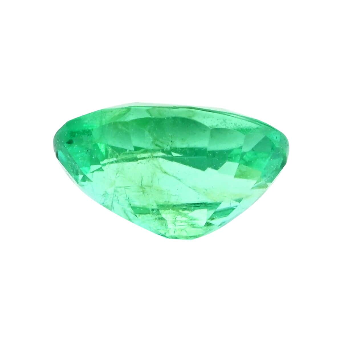 AAA Kagem Zambian Emerald (Ovl 7x5 mm) 0.60 ctw image number 2