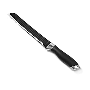 Set of 7 Non-stick Knife Set (Slim Cleaver, Chef Carving Knife, Paring Knife, Scissor, Ceramic Peeler, Finger Protector)