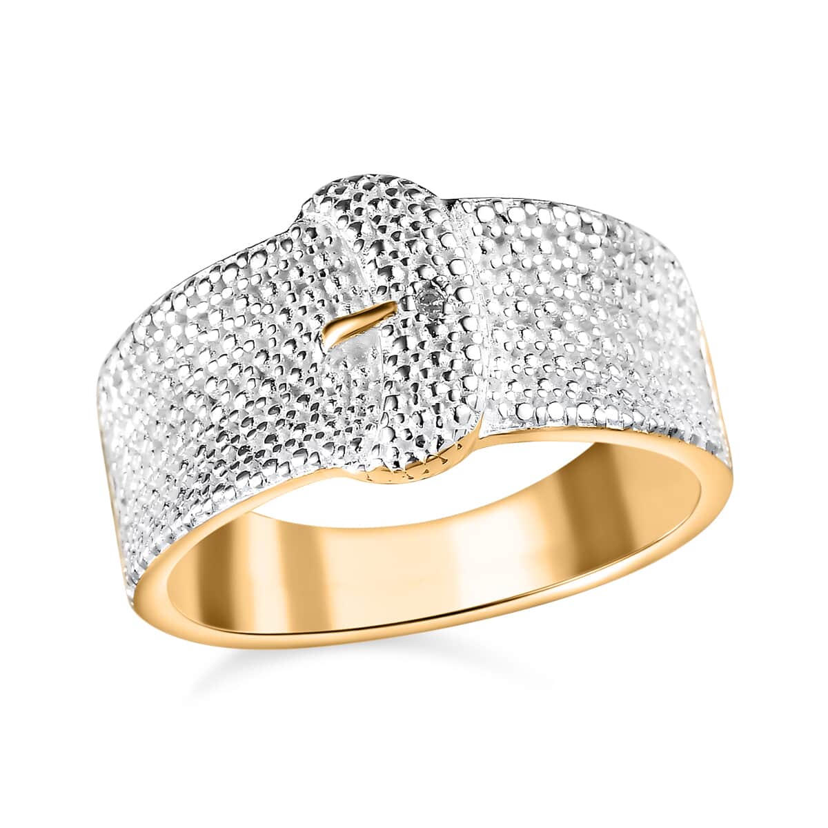 Karis Diamond Accent Ring in 18K YG Plated (Size 10.0) image number 0