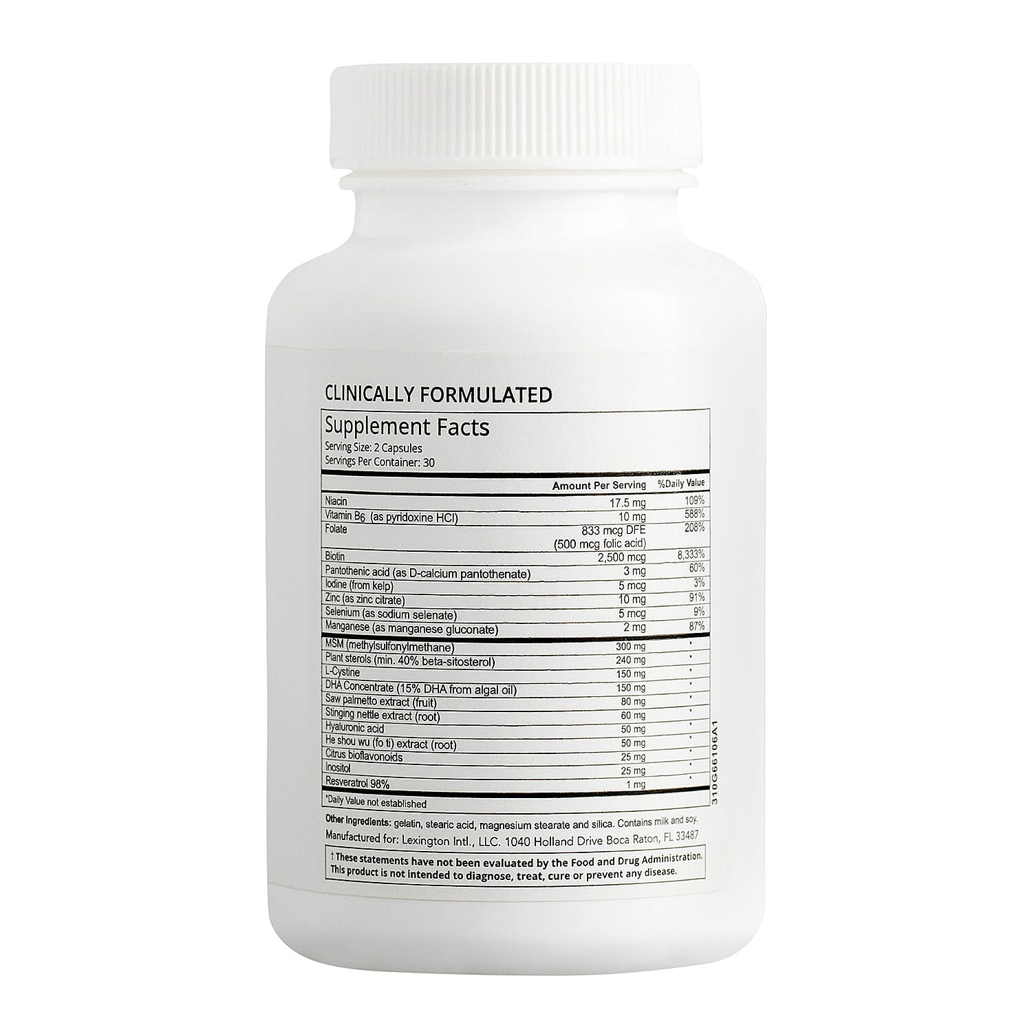 Hairmax Hair, Skin & Nails Supplements (Ships in 8-10 Days)