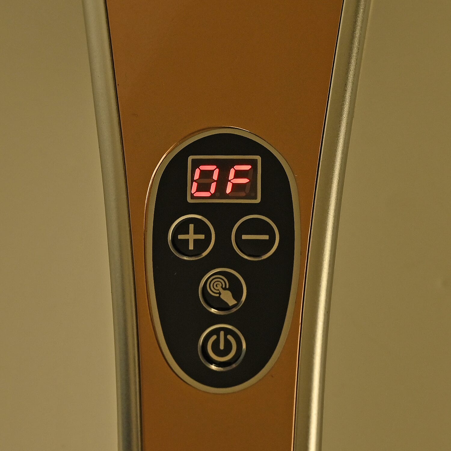 Gold Handheld Body Massager - Including 4 Heads, 5 Massage Modes