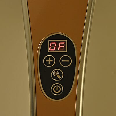 Gold Handheld Body Massager - Including 4 Heads, 5 Massage Modes