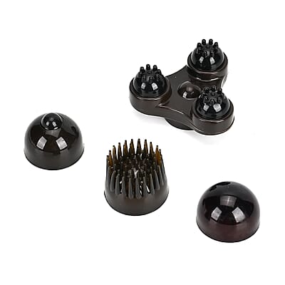 Gold Handheld Body Massager - Including 4 Heads, 5 Massage Modes